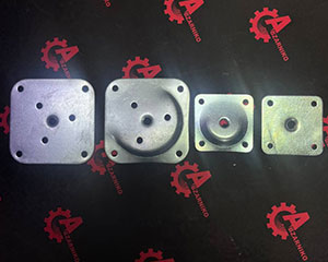 لچکی فلزی صاف و کج